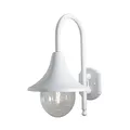 Produktbild: Konstsmide Bari 7237-250 Wandleuchte / B: 25cm T: 36cm H: 44cm / 1x75W / IP44 / lackiertes Aluminium / matt-weiß
