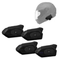 Produktbild: 4x Intercom Motorrad Bluetooth Kommunikationssystem GoCom4 IP65