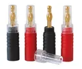 Produktbild: DYNAVOX Bananen Feder Stecker 4mm vergoldet 4 Stück Lautsprecher High End Serie