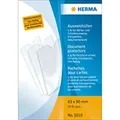 Produktbild: HERMA Ausweishülle 63 x 90 mm transparent für Werksausweis, Schülerausweis, Packung à 25 Stück