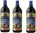 Produktbild: 3 Flaschen Gerstacker Heidelbeer Glühwein a 1 Liter  8,5% vol.
