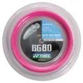 Produktbild: YONEX BG 80-200m Rolle Pink - Badmintonsaite, Badmintonstring