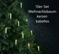 Produktbild: NEU Weihnachtsbaumkerzen Fernbedienung Kabellos Multicolor für Tannen Deko Licht