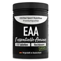 Produktbild: EXVital EAA Tabletten mit je 1036 mg pro Tablette - 510 Tabletten, Alle 8 essentiellen Aminosäuren EAAs- Multi Amino hochdosiert - Vegan -in Deutschland abgefüllt - Ohne Zusatzstoffe