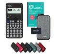 Produktbild: CASIO Taschenrechner fx-810DE CW inkl. Schutztasche Hellgrau & Fachbuch (96 Seiten, DIN A5)