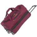 Produktbild: Trolley Reisetasche mit Rollen mittelgroß erweiterbar Basics Weichgepäck Roll...