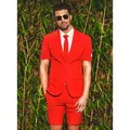 Produktbild: Opposuits Anzug Shorts Suit Red Devil Teuflisch guter Herrenanzug für die heißen Tage! rot 50