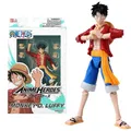 Produktbild: BANDAI - Anime Heroes - One Piece - Anime Heroes Figur 17 cm - Monkey D. Ruffy - Offizielle One Piece Lizenz - Gelenkige Ruffy-Figur - Manga Figuren - Spielzeug für Kinder ab 4 Jahren - 37008
