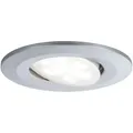 Produktbild: LED Einbauleuchte Calla  schwenkbar IP65 rund 90mm 30° 6W 530lm 230V 4000K Chrom matt - 99928