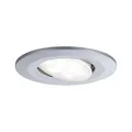 Produktbild: Paulmann 99928 Einbauleuchte LED Calla rund 1x6W Chrom matt schwenkbar