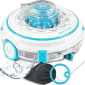 Produktbild: KESSER® Poolroboter Poolreiniger Akku Aqua-9000 inkl. Transporttasche Pool Roboter für bis 80m² Pools, Li-Ion Akku max. 75 min, Kabellos Poolsauger Bodenreinigung Vollautomatisch Bodensauger