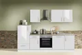 Produktbild: Menke Küchenzeile White Premium mit E-Geräte hochglanz weiß 280 cm