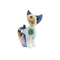 Produktbild: Rosina Wachtmeister Figur Minikatze Fortunello mit Klee H. 8cm Porzellan Goebel