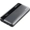 Produktbild: Powerbank HE25000 grau/schwarz, 25.000 mAh, PD 3.1, Quick Charge 3.0