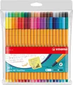 Produktbild: Fineliner - STABILO point 88 - 40er Pack - 40 Farben 40 verschiedene Farben