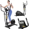 Produktbild: TREX SPORT Crosstrainer für zuhause TX-450CT VELOX | Ellipsentrainer 16-stufiger Widerstand, 7 kg Schwungmasse | Display, Tablet-Halterung, bis 120 kg