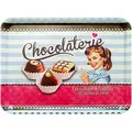 Produktbild: Lashuma Tablett Schokolade, Kunststoff, (1-tlg), Frühstückstablett 50x37 cm im bunten Vintage Design bunt 37 cm x 50 cm x 2 cm