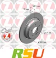 Produktbild: 2x Bremsscheibe COAT Z 400.3662.20