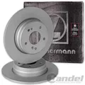 Produktbild: 2x ZIMMERMANN BREMSSCHEIBE HINTEN passend für MERCEDES S-KLASSE W221 SL R230