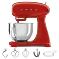 Produktbild: SMEG Full Color Rot - Küchenmaschine - Edelstahlschüssel 4,8 Liter