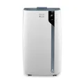 Produktbild: De'Longhi Pinguino PAC EX105 Mobiles Klimagerät mit EcoRealFeel-Technologie, 10.000 BTU/h, für Räume bis 100m³, Entfeuchtungs- & Ventilationsfunktion, 24h-Timer, Energieeffizienzklasse , Weiß