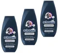 Produktbild: 3x Schauma Pflege Shampoo Silberglanz Anti Gelbstich für graues,blondiertes Haar