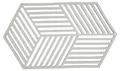 Produktbild: Zone Denmark Hexagon Topfuntersetzer Hitzebeständig, Silikon Untersetzer, Praktische und Dekorative Topf-Untersetzer, Spülmaschinenfest, 24 x 14 cm, Warm Grey (Grau)