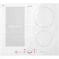 Produktbild: Klarstein Delicatessa 60 Hybrid Induktionskochfeld - Induktionskochfeld mit 4 Platten, Einbau-Induktionskochfeld mit Touch-Display, Digitalanzeige ... - Weiß