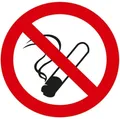 Produktbild: Aufkleber Rauchen verboten 15x15cm Folie selbstklebend Nichtraucher Rauchverbot