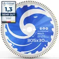 Produktbild: ® Kreissägeblatt 305 x 30 mm - Ideal für Holz Metall & Alu - kompatibel mit G...