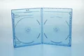 Produktbild: Sauerwald DVD-Hülle 10 BluRay Hüllen 11mm / 2fach 2er BD Hüllen / Farbe: blau / high quali