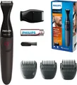 Produktbild: Philips Multigroom Barttrimmer kabellos Präzisionstrimmer 21mm batteriebetrieben