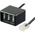 Produktbild: Goobay - Kommunikationstechnik-Adapter TAE Adapter NFN-RJ45 68024 0,2m,sw,St/Bu