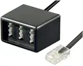 Produktbild: Modular TAE Telefon Adapter Secker RJ45 auf 3x TAE N / F / N - Buchsen 20 cm