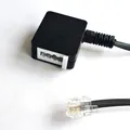 Produktbild: TAE-N Buchse / RJ-11 Western-Stecker Telefon-Adapter  Kupplung 6P4C Fax AB Modem