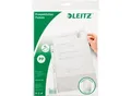 Produktbild: LEITZ Prospekthüllen 4796, DIN A4, oben offen, 25 Stück, genarbt, transparent