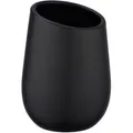 Produktbild: Wenko Zahnputzbecher Badi, 23651800, Keramik, schwarz, 8 x 11 cm