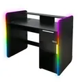Produktbild: X Rocker Electra Gaming-Schreibtisch mit Wireless-Charging-Funktion und RGB-Beleuchtung - schwarz 2023269