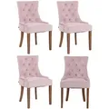 Produktbild: CLP Wohnzimmerstuhl, Pink, Textil, 55x92x58 cm, Esszimmer, Stühle, Esszimmerstühle