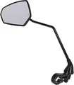 Produktbild: Ergotec Rückspiegel M-77-LV, für Linksmontage, langarm, alu, einklappbar, schwarz