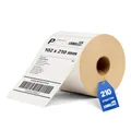 Produktbild: Labelident Versandetiketten 102 x 210 mm - 210 Thermoetiketten auf Rolle | Stark selbstklebende Thermodirekt-Labels für DHL, DPD, FedEx, GLS, Hermes, UPS, Zebra