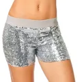 Produktbild: WILBERS & WILBERS 6431 - Hotpants mit Pailletten, kurze glänzende Shorts, Party Outfit für Festival, Karneval