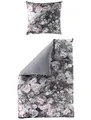 Produktbild: Bierbaum Bettwäsche 5176, Mako-Satin, grau, Made in Germany (155 x 220 cm)