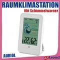 Produktbild: AURIOL Raumklimastation mit Schimmelwarner Innenbereich inkl.Batterien Weiß