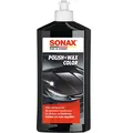 Produktbild: SONAX Polish+Wax Color schwarz (500 ml) Politur mit schwarzen Farbpigmenten und Wachsanteilen | Art-Nr. 02961000