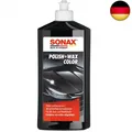 Produktbild: SONAX Polish+Wax Color schwarz (500 ml) Politur mit schwarzen Farbpigmenten und