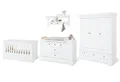 Produktbild: Pinolino® Babymöbel-Set Kinderzimmer-Set 'Emilia' extrabreit groß inkl. Wandregal, 4-tlg.