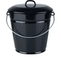 Produktbild: RIESS 0361-022 Eimer mit Deckel,10 L, Emaille, Ø 28 cm