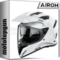 Produktbild: AIROH DUAL-HELM FÜR MOTORRAD BANDIT BA14 COLOR GLANZWEISS L