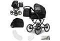 Produktbild: bergsteiger Kombi-Kinderwagen Venedig Retro-Kinderwagen 3in1, (10-tlg)
